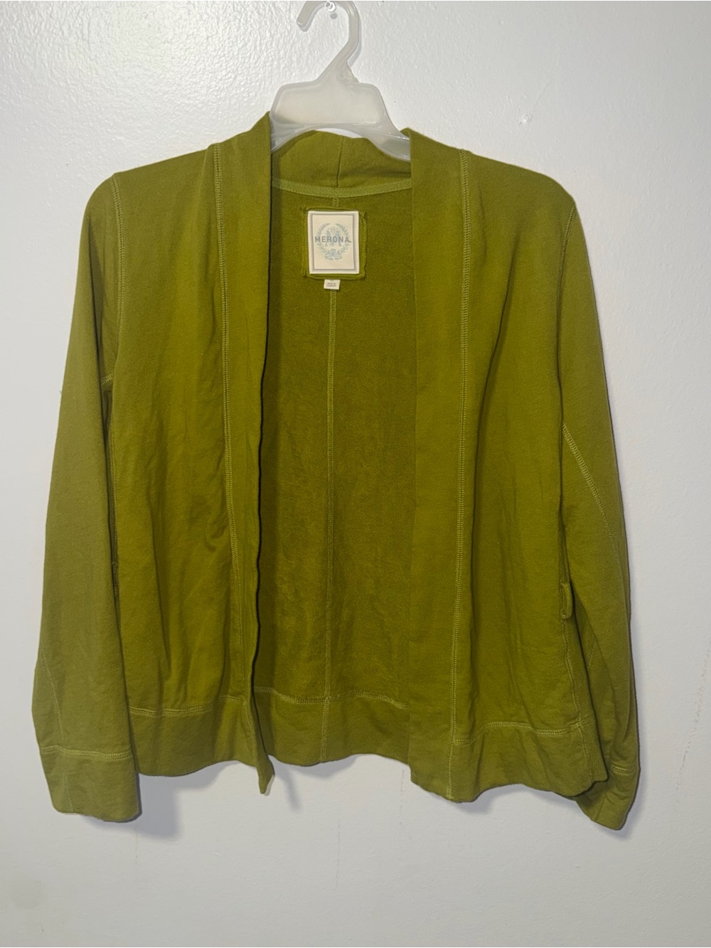 Merona Olive Open-Front Women's Jacket Blazer